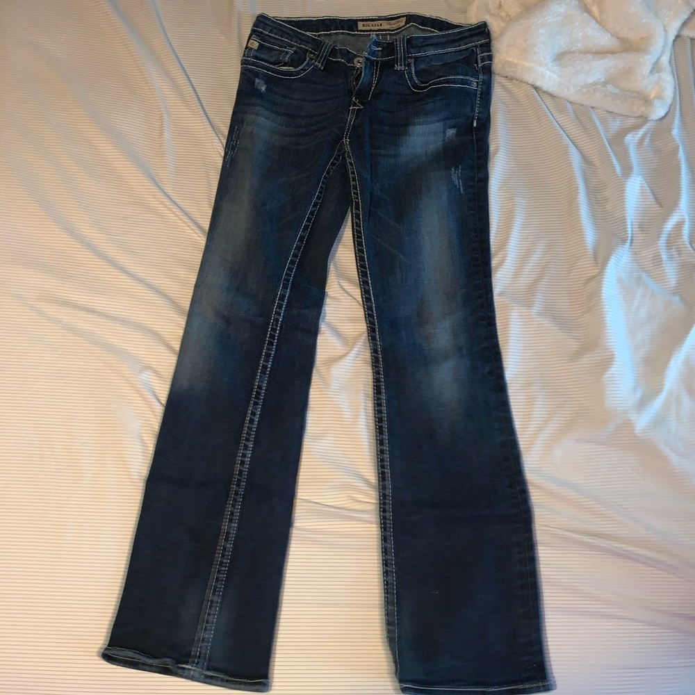 Big Star Sweet Boot Ultra Low Rise size 29 R
